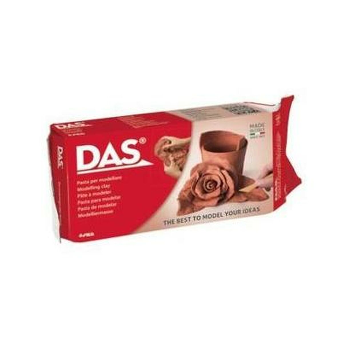 Моделирующая паста DAS терракот 500 g